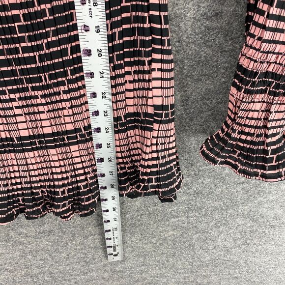 Ashley Steward Top Women 3XL Plus Pink Black Off Shoulder Long Sleeve - Picture 6 of 10